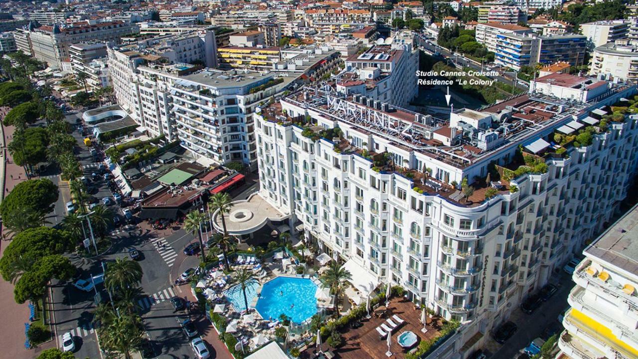 Appartement Studio Cannes Croisette Martinez Extérieur photo